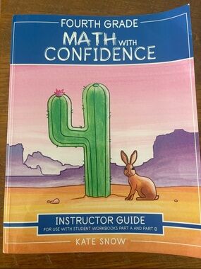 Math With Confidence - 4th grade Instructor Guide ONLY